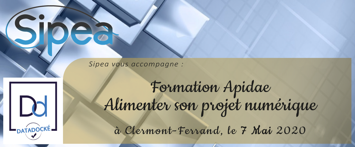Formation Apidae Alimenter son projet numérique à Clermont-Ferrand le 7 Mai 2020